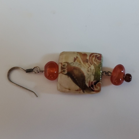 Owl 🦉 Earrings. Handmade jewelry ✨️ - Picture 5 of 6